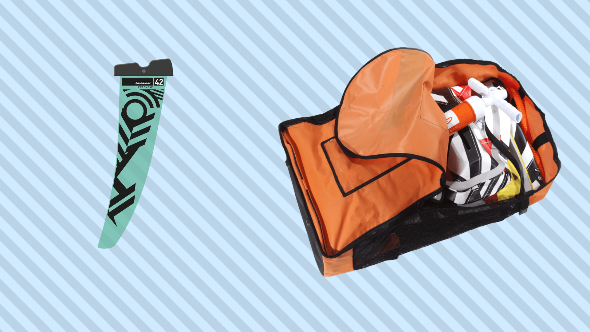 freeride nafukovaci windsurfing v1 rrd windsurfing karlin fina a batoh